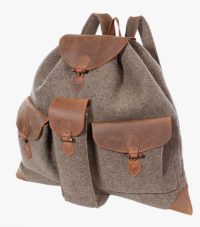 Lautloser Jagdrucksack aus Wollfilz